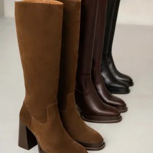 Women Bobbies Platforms & Clogs | Knee High Boots | Callie