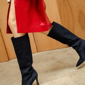 Women Bobbies Knee High Boots | Clarisse