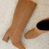 Women Bobbies Knee High Boots | Hisaé