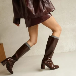 Women Bobbies Knee High Boots | Laïla