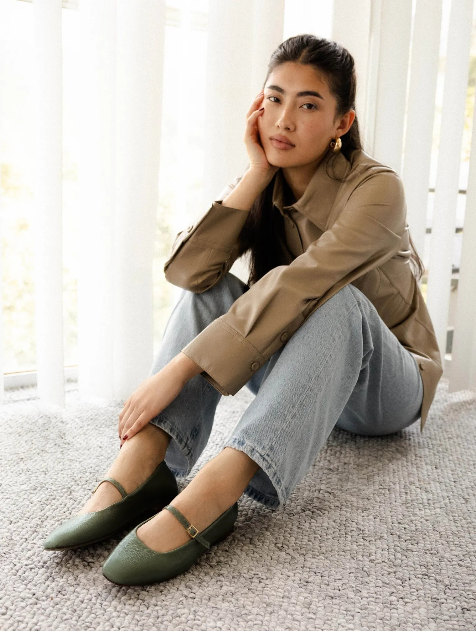 mikie_4-1.webp Women Bobbies Ballet Flats | Mikie