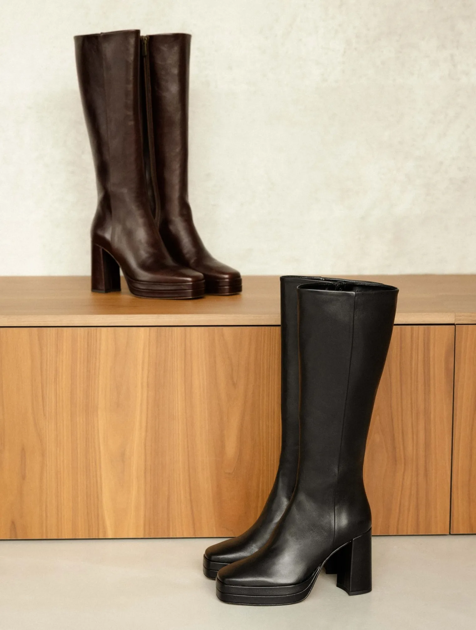 millie_6.webp Women Bobbies Platforms & Clogs | Knee High Boots | Millie