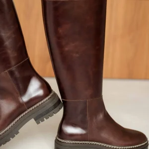 Women Bobbies Knee High Boots | Perry