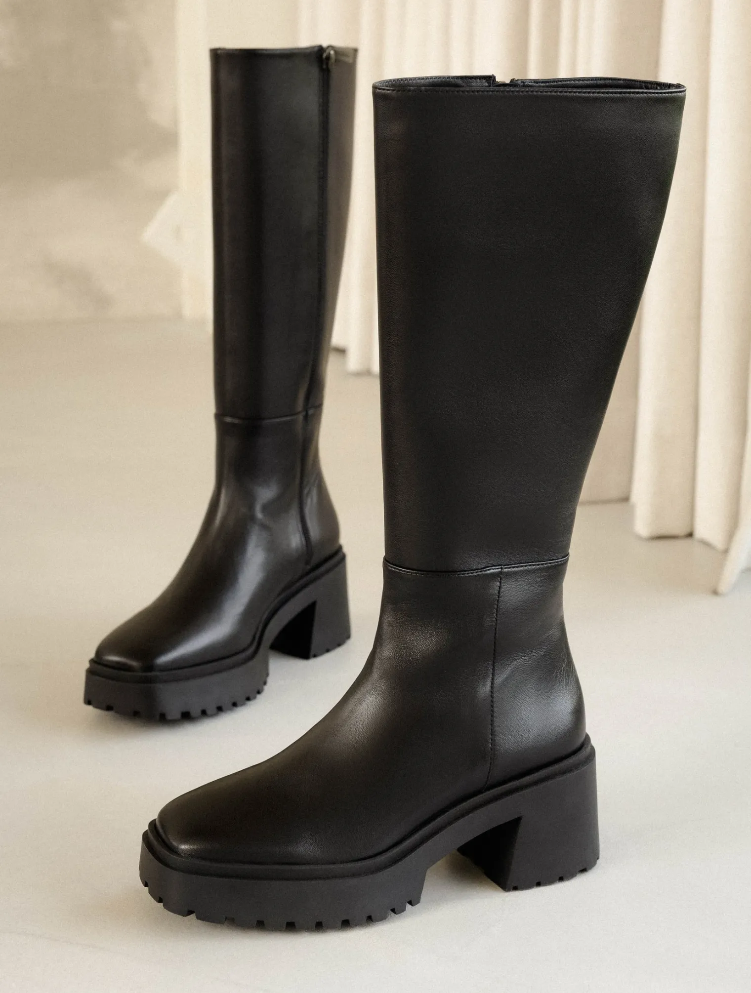 sandra_3.webp Women Bobbies Knee High Boots | Sandra