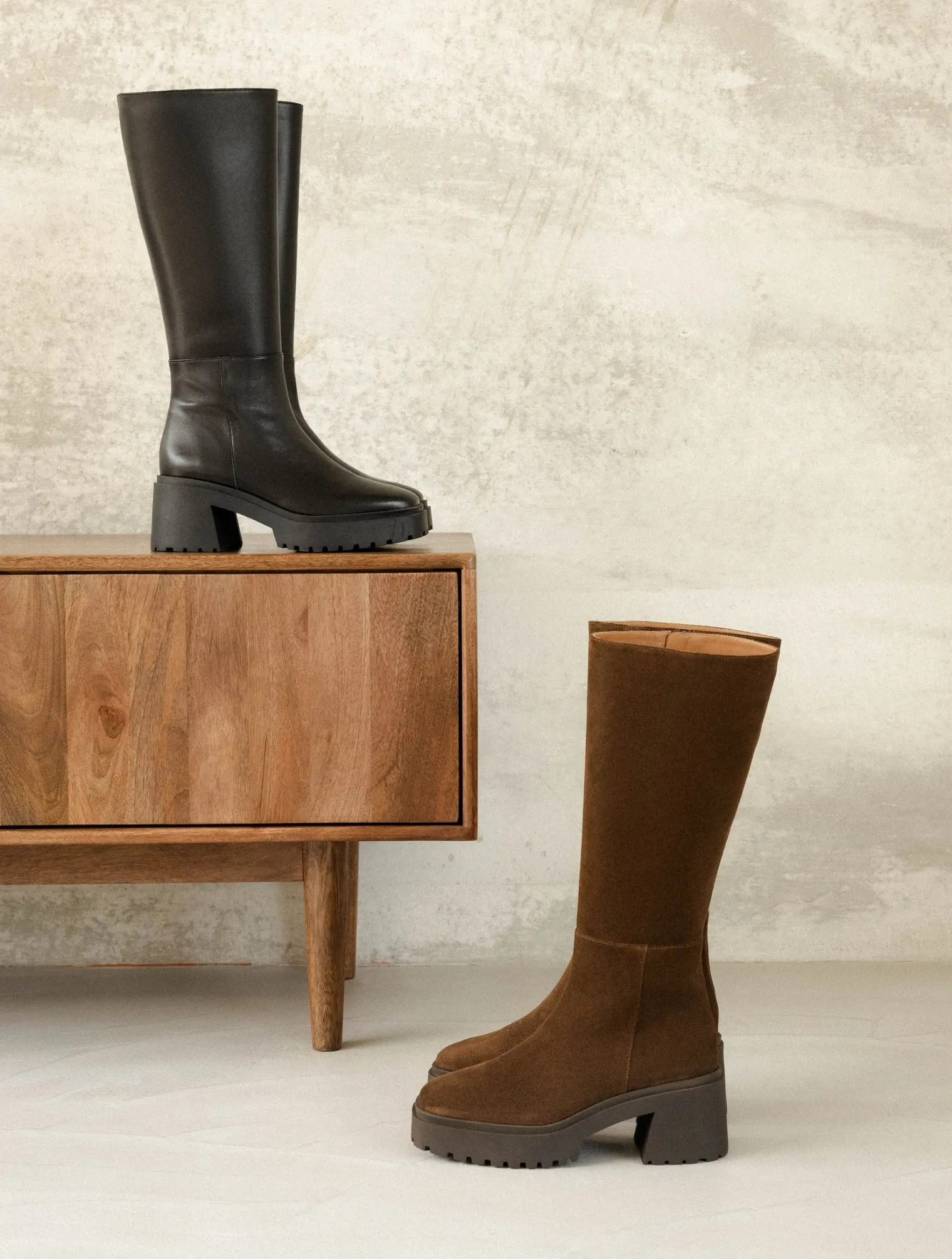 sandra_8.webp Women Bobbies Knee High Boots | Sandra