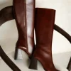 Women Bobbies Knee High Boots | Tamar
