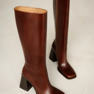 Women Bobbies Knee High Boots | Tamar