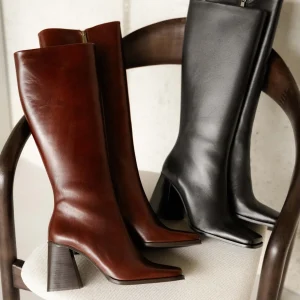 Women Bobbies Knee High Boots | Tamar