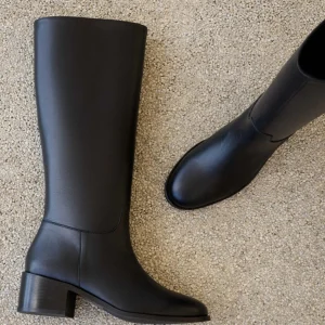Women Bobbies Knee High Boots | Zohra