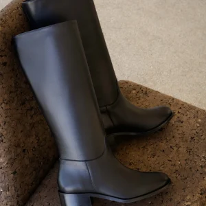 Women Bobbies Knee High Boots | Zohra